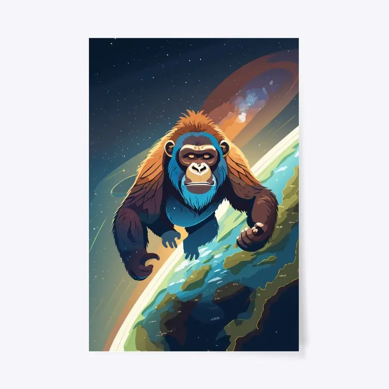 Big Ape Poster